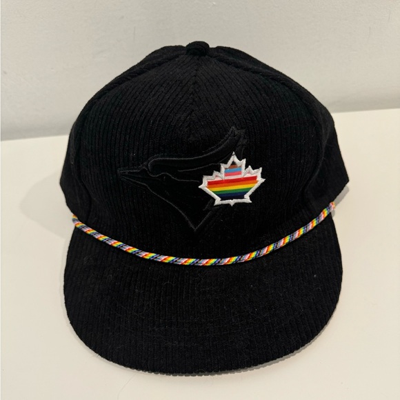 TD bank Other - 2024 Toronto Blue Jays Pride Corduroy Strapback Hat Cap